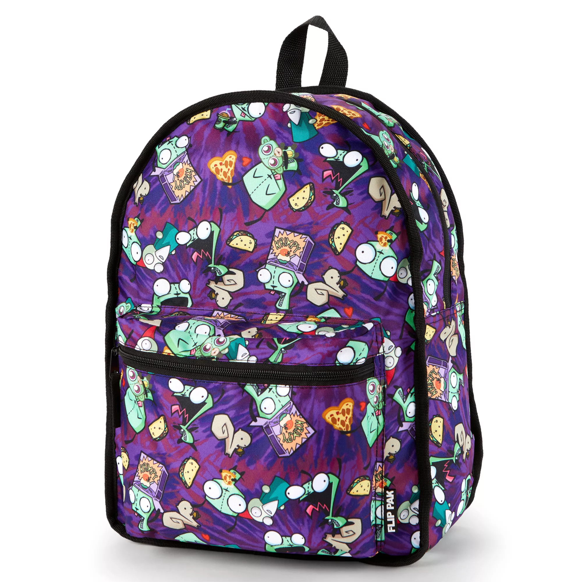 Gir Pig Tie Dye Interior Reversible Backpack - Invader Zim at Spencer's