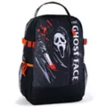 Black Ghost Face Logo Backpack at Spencer's