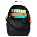 Black Ghost Face Logo Backpack at Spencer's