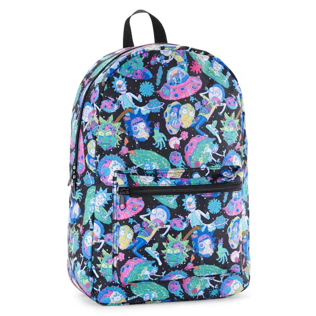 Rick and Morty All Over Print Portal Backpack