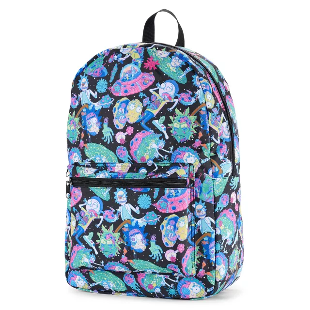 Rick and Morty All Over Print Portal Backpack