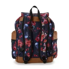Skull Floral Rucksack Backpack at Spencer's