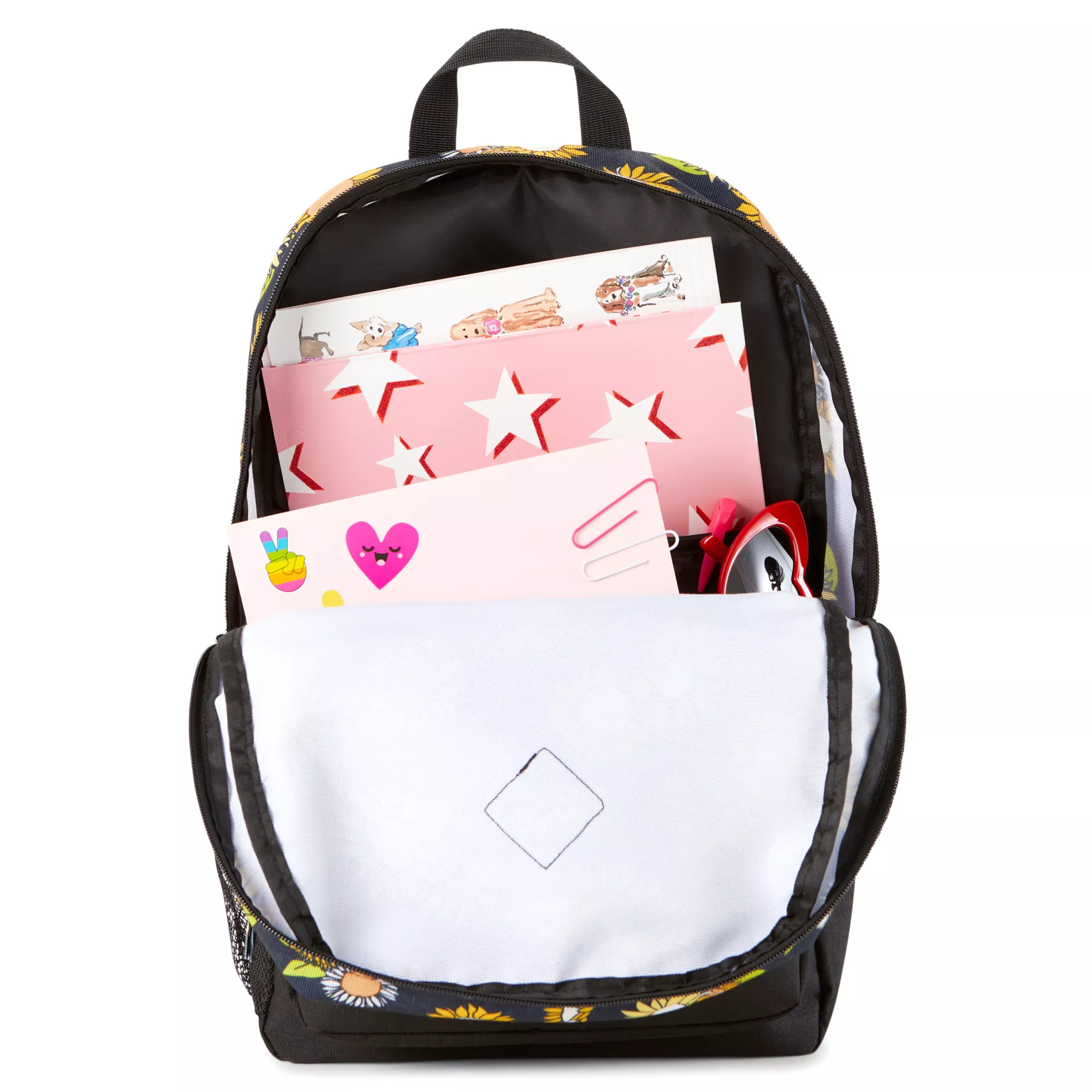 Yellow Daisy Backpack at Spencer's