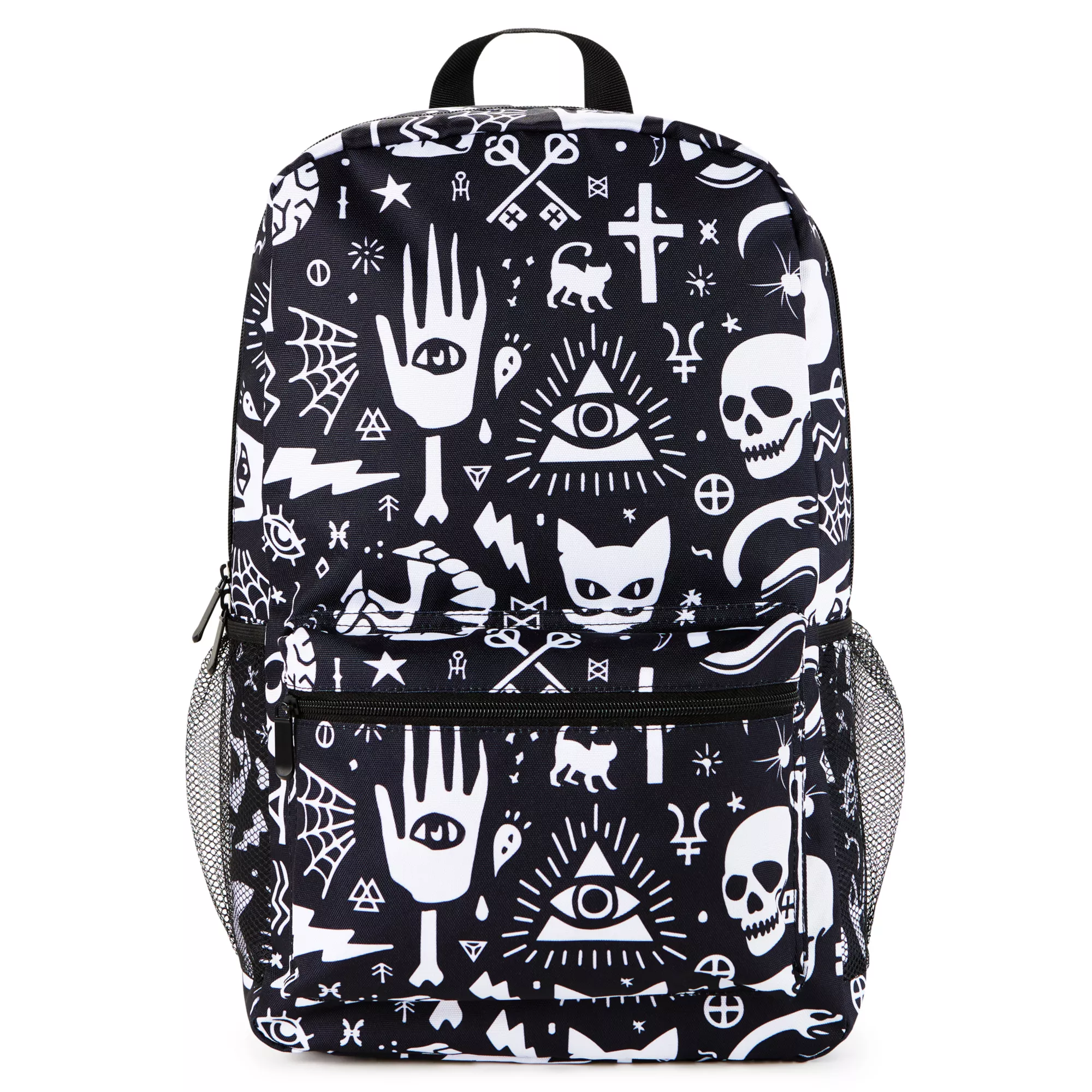 Mystical Icons Print Backpack