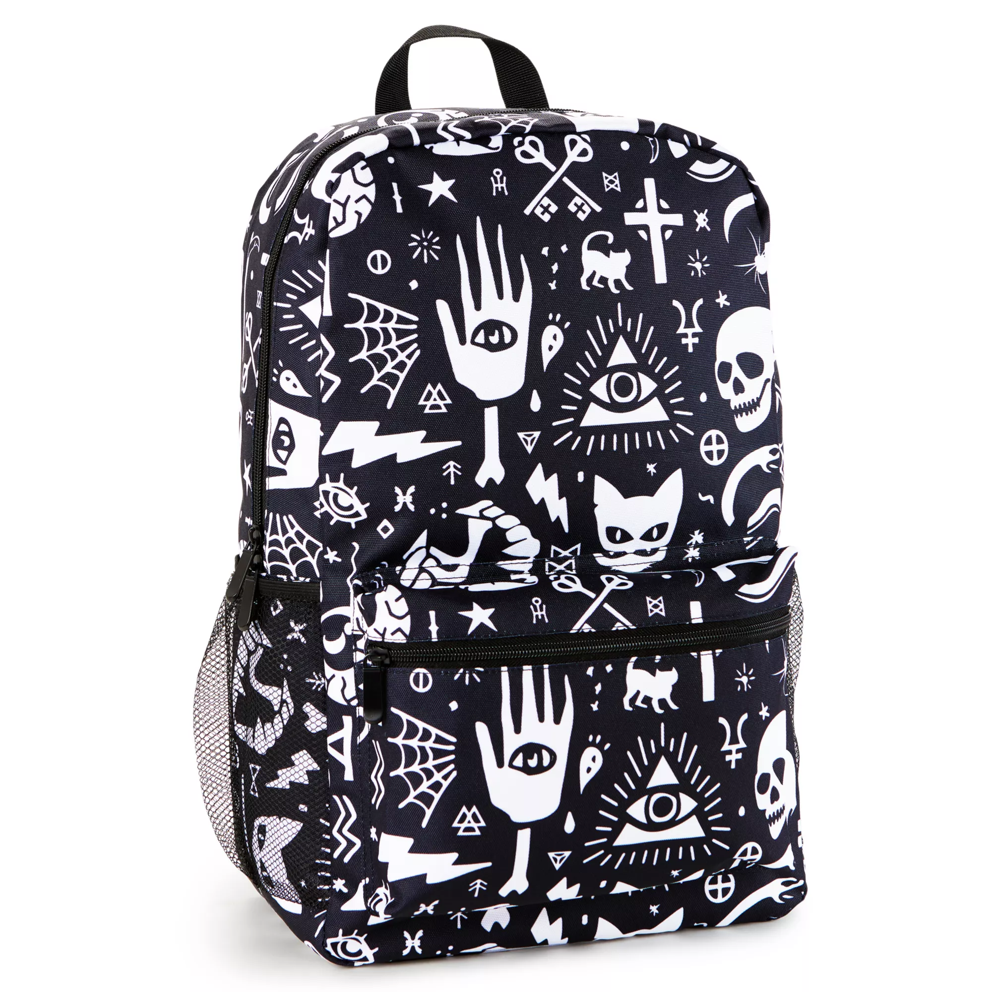 Mystical Icons Print Backpack