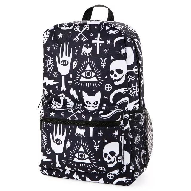 Mystical Icons Print Backpack