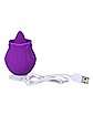 Rose Rechargeable Tongue Vibrator 3 Inch - Hott Love Extreme