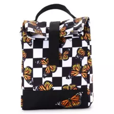 Checkered Butterfly Roll Top Lunch Box at Spencer's