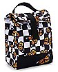 Checkered Butterfly Roll Top Lunch Box