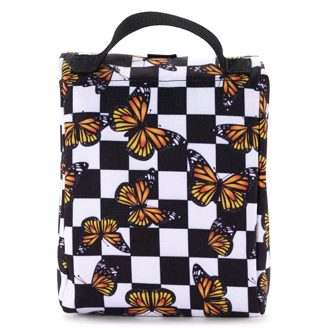 Checkered Butterfly Roll Top Lunch Box at Spencer's