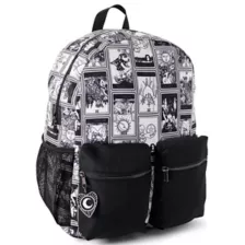 Black and White Tarot Card Print Backpack at Spencer's