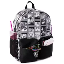 Black and White Tarot Card Print Backpack at Spencer's