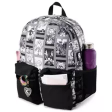 Black and White Tarot Card Print Backpack at Spencer's