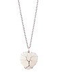 Citrine Semi-Precious Stone Heart Chain Necklace