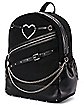 Black Heart Hardware Backpack
