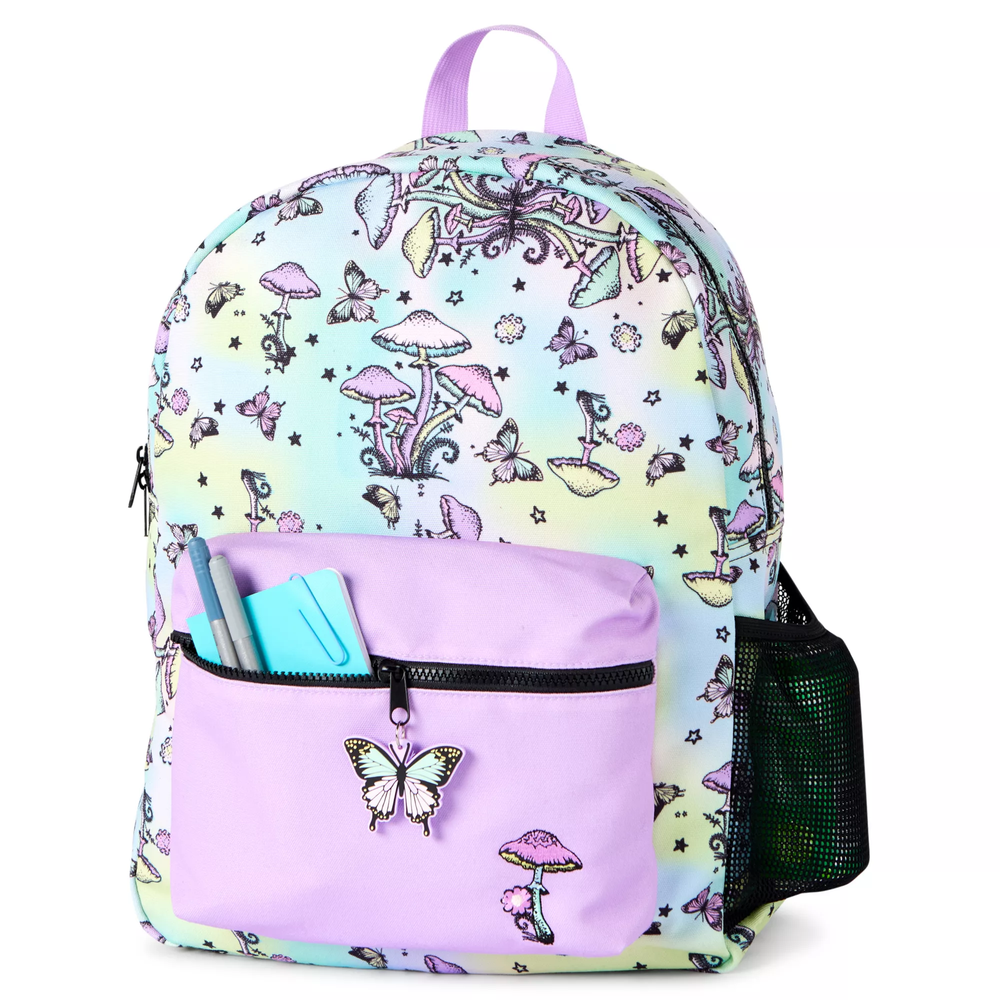 Tie Dye Mushroom Butterfly Backpack at Spencer's