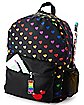 Rainbow Heart Print Backpack