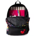 Rainbow Heart Print Backpack at Spencer's