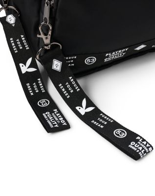 Black Arouse Your Senses Mini Backpack - Playboy