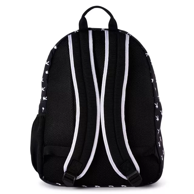 Playboy Bunny All Over Print Backpack Black at Spencer's