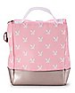 Playboy Bunny Heart Roll Top Lunch Box Pink
