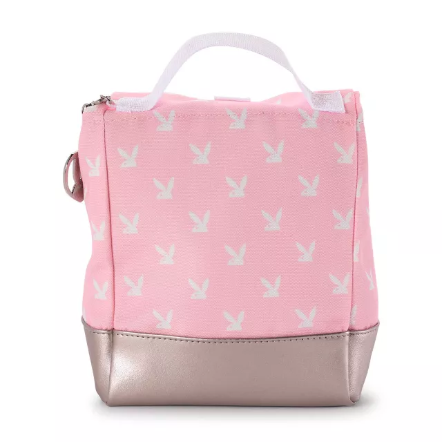 Playboy Bunny Heart Roll Top Lunch Box Pink at Spencer's