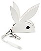 White 3D Playboy Bunny Coin Purse