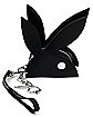Black 3D Playboy Bunny Coin Purse