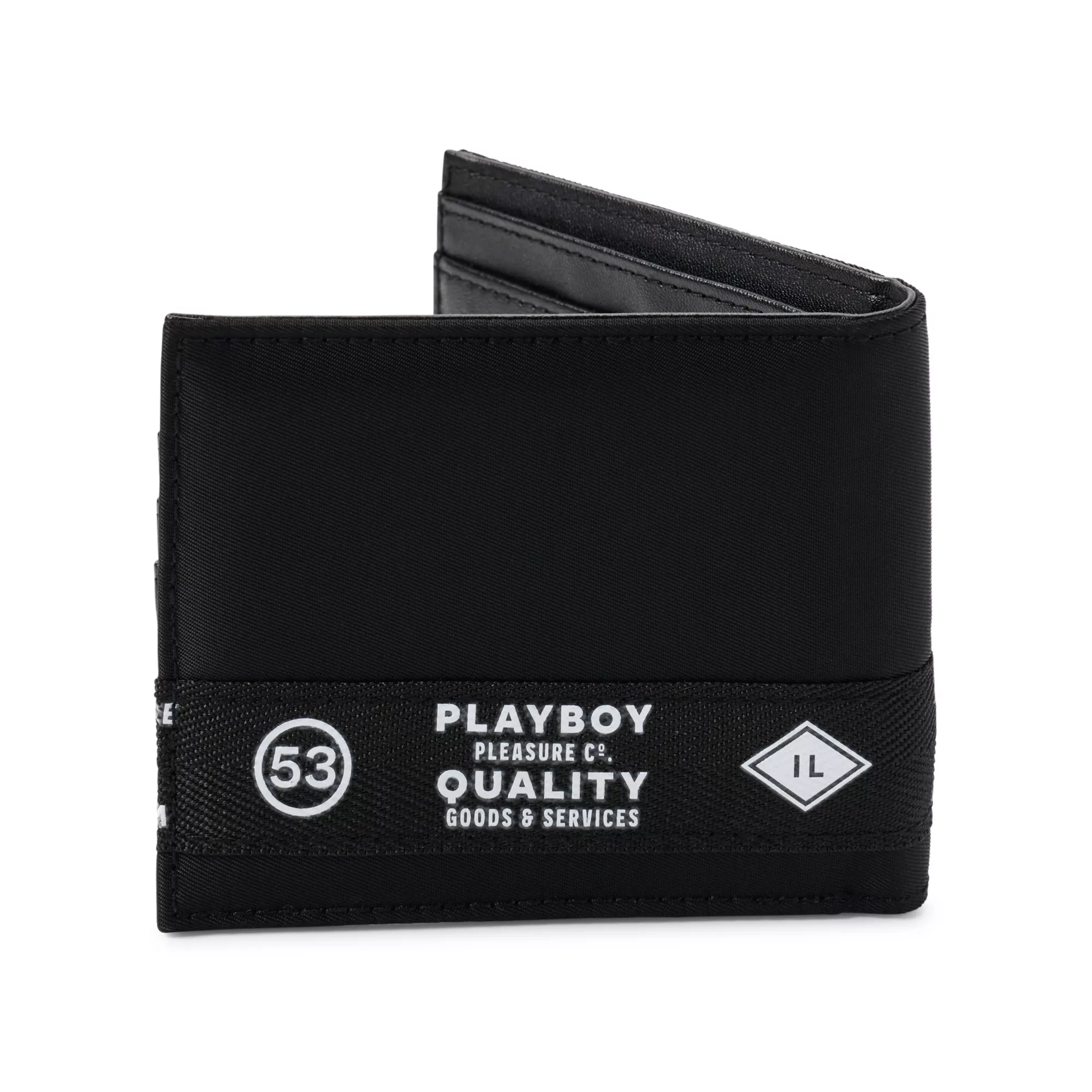 Playboy Taping Bifold Wallet at Spencer's
