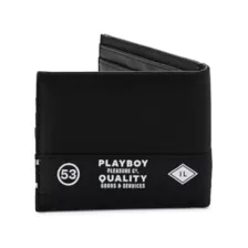 Playboy Taping Bifold Wallet at Spencer's