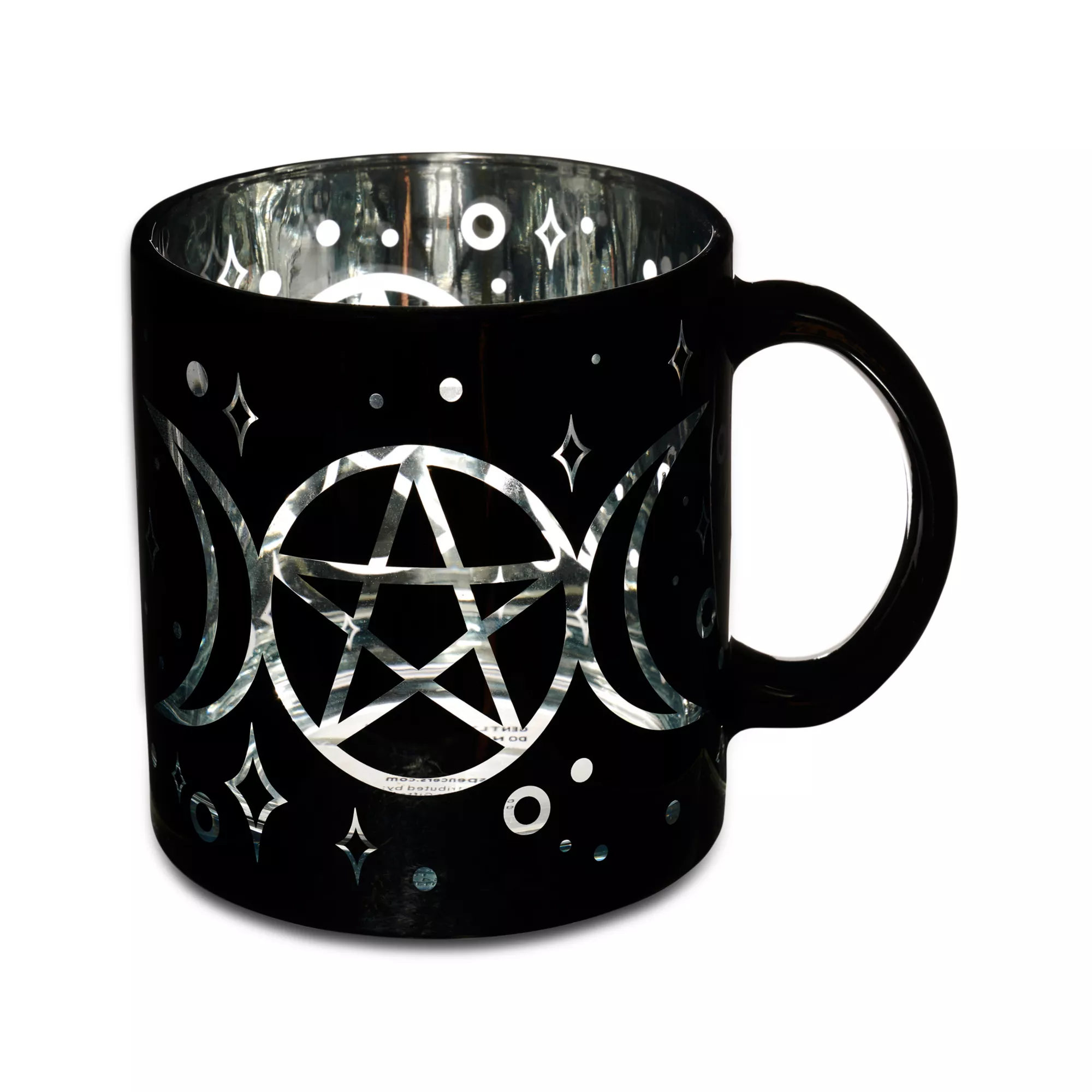 Monochrome Celestial Coffee Mug - 20 oz. at Spencer's