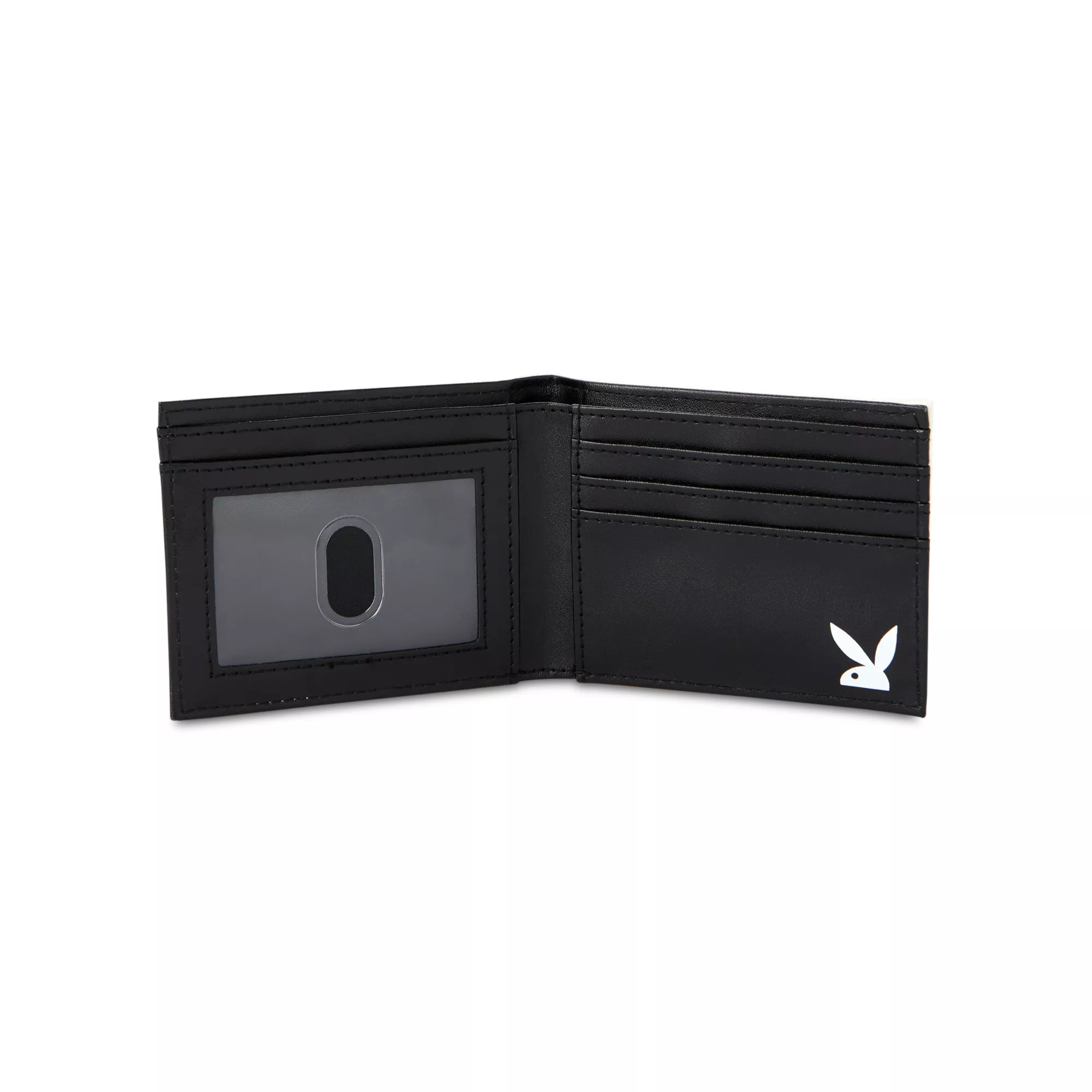 White Playboy Bunny Bifold Wallet at Spencer's