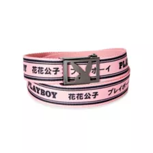 Playboy Bunny Kanji Belt Pink at Spencer's