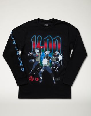 Kakashi Hatake 1400 Long Sleeve T Shirt - 1400 x Naruto Shippuden