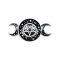 Pentagram Moon and Stars Incense Burner at Spencer's