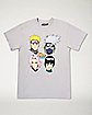 Characters Naruto T Shirt