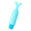 Tail Teaser 10-Function Waterproof Bullet Vibrator Blue - 3.5 Inch at Spencer's