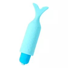Tail Teaser 10-Function Waterproof Bullet Vibrator Blue - 3.5 Inch at Spencer's