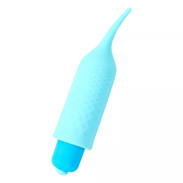 Tail Teaser 10-Function Waterproof Bullet Vibrator Blue - 3.5 Inch at Spencer's