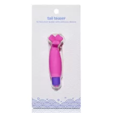 Tail Teaser 10-Function Waterproof Bullet Vibrator Pink - 3.5 Inch at Spencer's