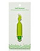 Tail Teaser 10-Function Waterproof Bullet Vibrator Green - 3.5 Inch