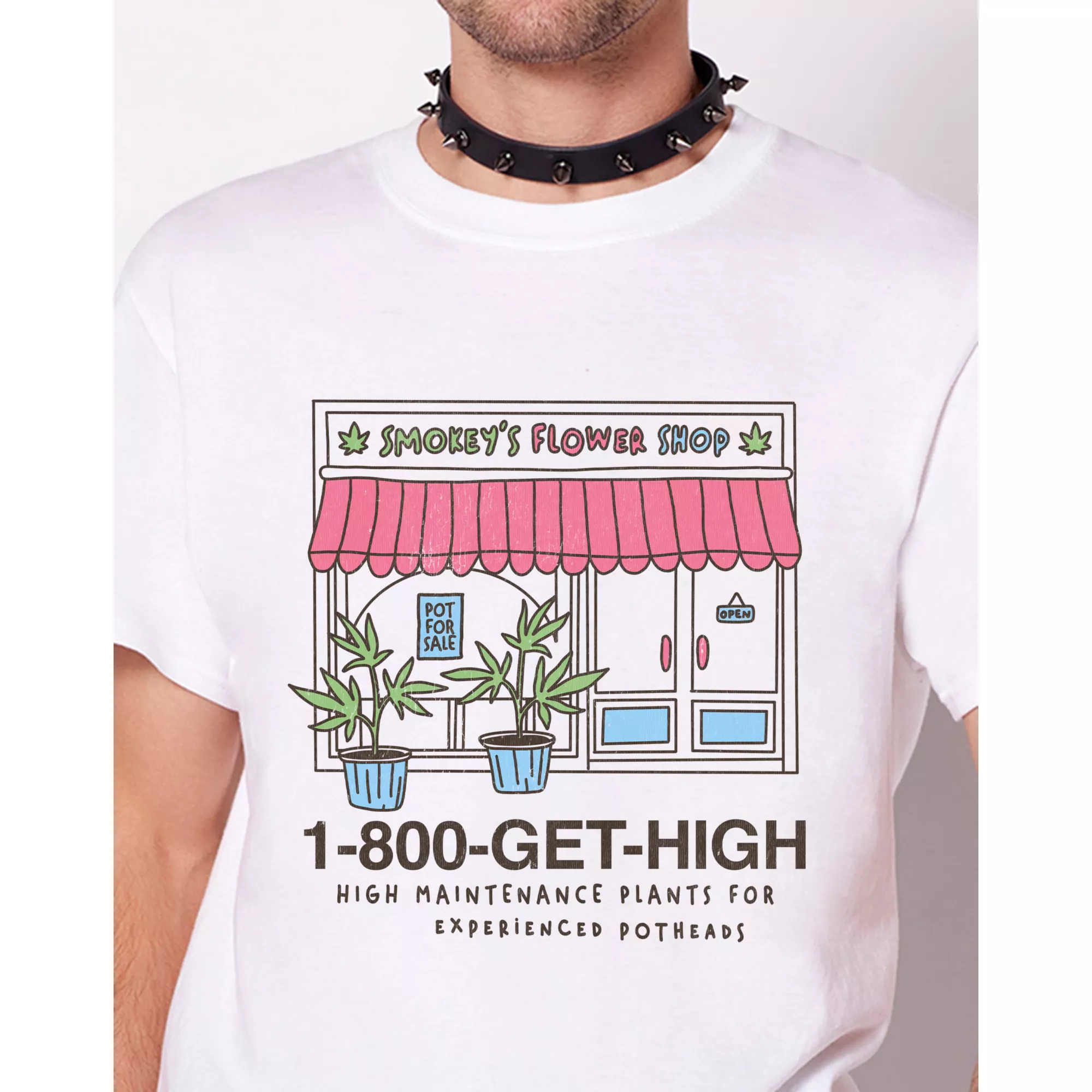 1 800 Get High T Shirt at Spencer's
