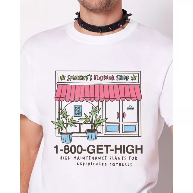 1 800 Get High T Shirt at Spencer's