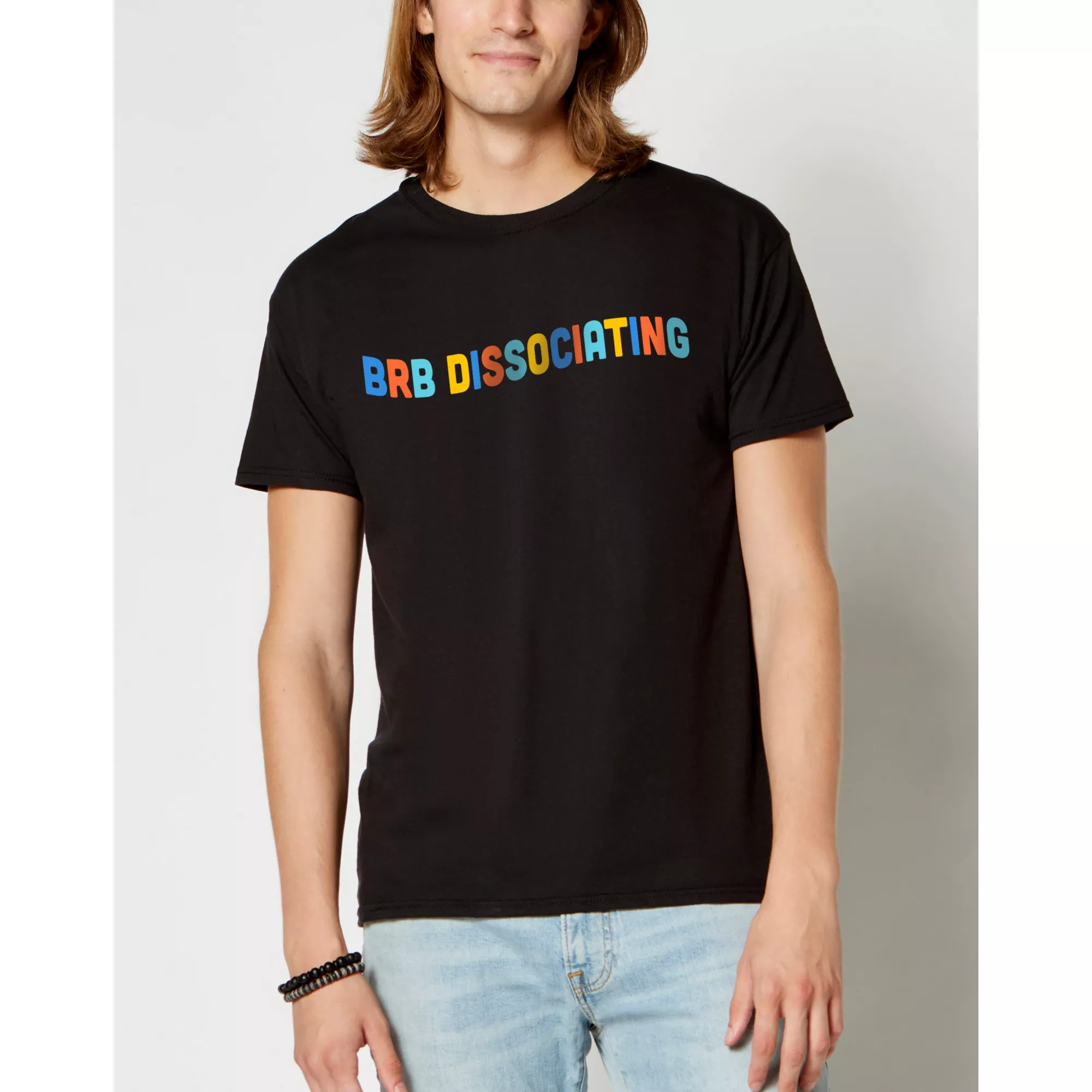 BRB Dissociating T Shirt at Spencer's