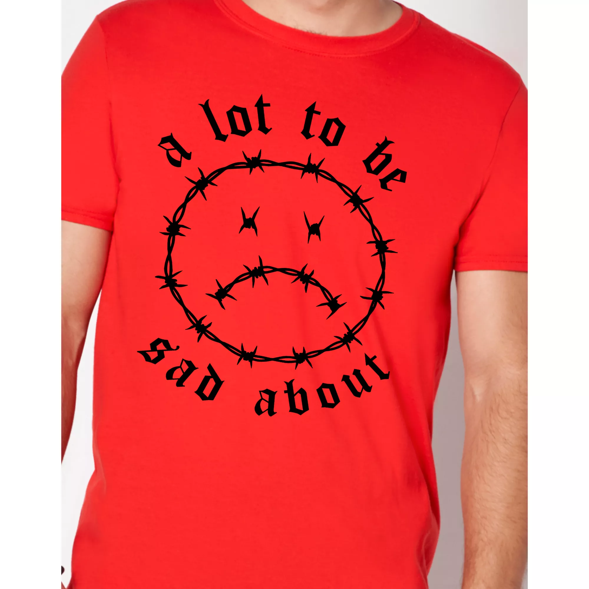 A Lot to Be Sad About T Shirt at Spencer's