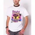 Peace the Fuck Out T Shirt at Spencer's
