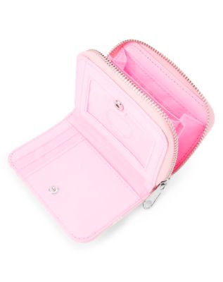 Pink Playboy Heart Compact Zip Wallet