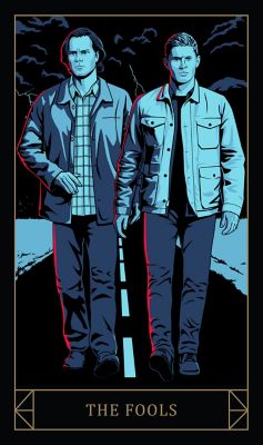 Supernatural Tarot Cards and Guidebook