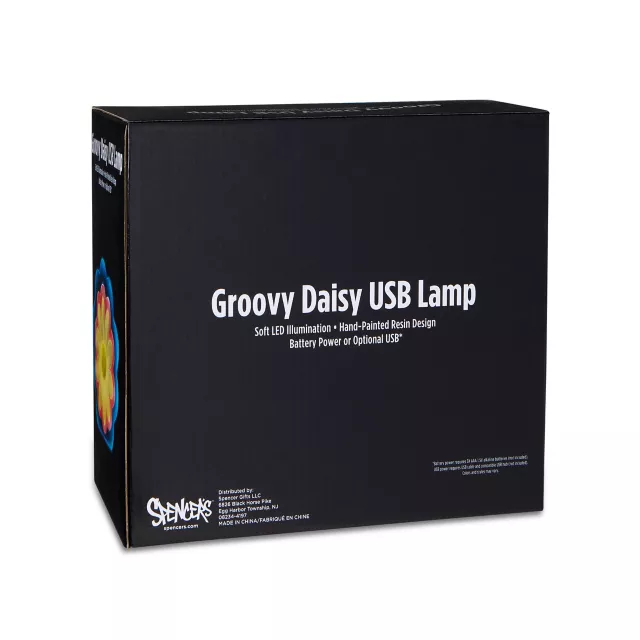 Groovy Daisy USB Lamp at Spencer's