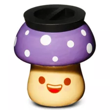 Rainbow Mushroom Stash Jar - 3 oz. at Spencer's